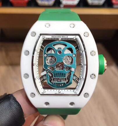 Cheap Richard Mille RM052 Skull ceramic watch prices